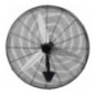 Ventilador de Pared 75 cm 200 W Negro | 3 Aspas | 3 Velocidades | Ventilador Industrial de Alta Potencia
