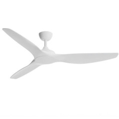 Ventilador de teto sem luz 162 cm | 3 pás | 6 velocidades | Ventilador de teto para casa