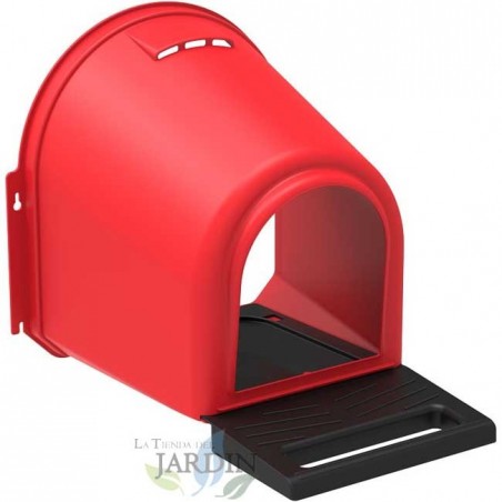 Ninho de galinha com 1 compartimento, 37x46x40 cm, modelo conforto