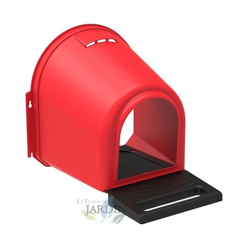 Nido per polli a 1 scomparto, 37x46x40 cm, modello comfort