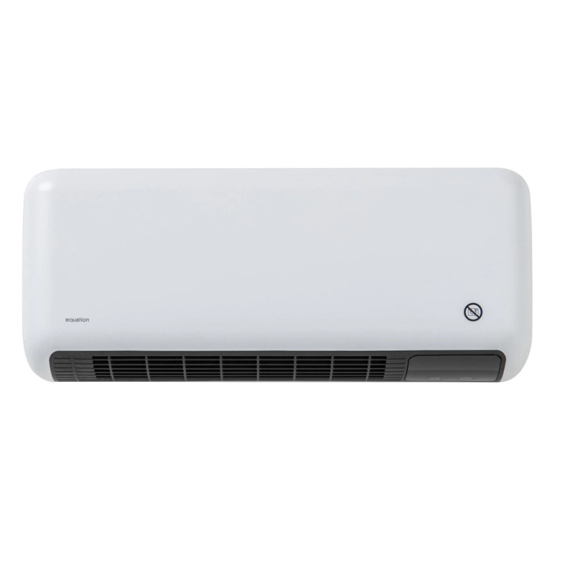 Riscaldatore a parete in ceramica da 2000 W con telecomando | Riscaldatore elettrico per casa e ufficio