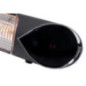 Calefactor de Pared o Trípode 2000 W Negro | Calefactor Eléctrico | Calefacción para Terraza y Exterior Calefactor de Pared o Trípode 2000 W Negro | Calefactor Eléctrico | Calefacción para Terraza y Exterior