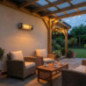 Wall Heater with Quartz Bar 2000W | IP34 | Electric Heater | Indoor and Covered Outdoor Heating