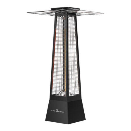 Tragbarer 2000-W-Infrarot-Fußbodenheizer | Pyramidenform | Elektrischer Heizstrahler für Terrasse und Außenbereich