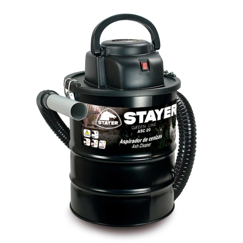Aspirador de cinzas Stayer 1200W | Aspirador de cinzas para lareiras, fogões e churrasqueiras com reservatório de 20 litros Aspirador de cinzas Stayer 1200W | Aspirador de cinzas para lareiras, fogões e churrasqueiras com reservatório de 20 litros