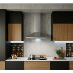 Campana Extractora Decorativa Piramidal Cata 60 cm Inox | Campana de Cocina | Extractor de Humos
