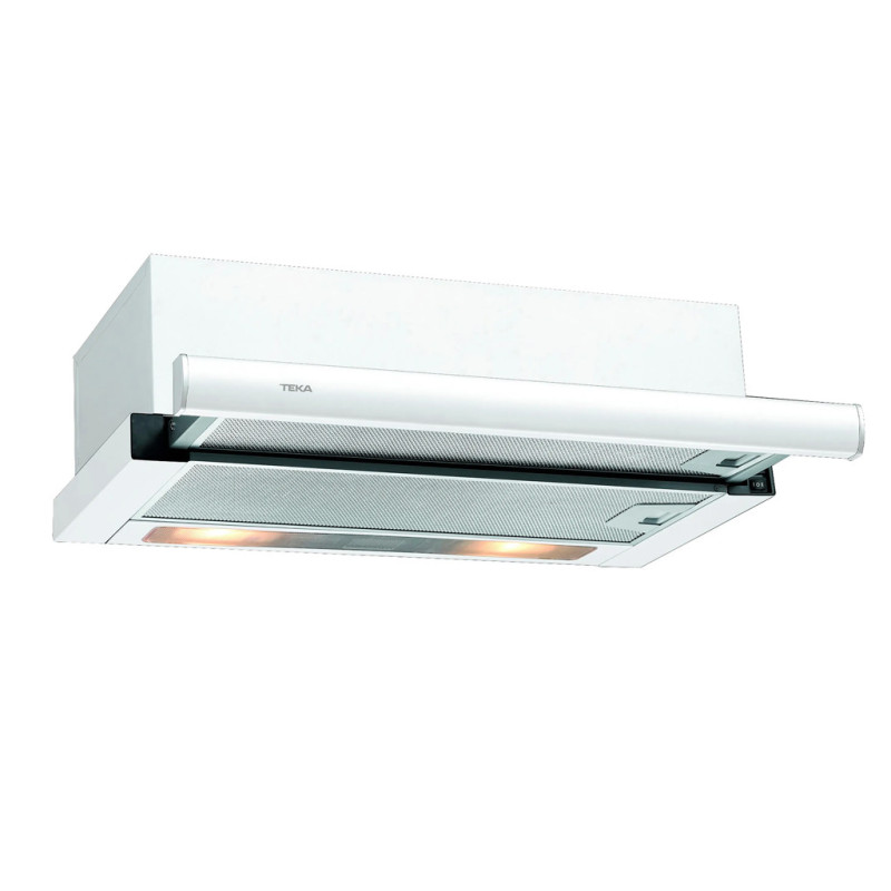 Teka 60cm White Telescopic Extractor Hood | Kitchen Hood | Smoke Extractor | Built-in Teka 60cm White Telescopic Extractor Hood | Kitchen Hood | Smoke Extractor | Built-in