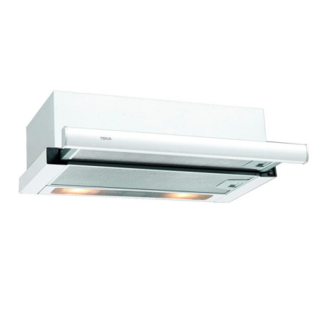 Campana Extractora Telescópica Teka 60 cm Blanca | Campana de Cocina | Extractor de Humos | Integrable