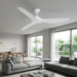 Ventilador de Techo sin Luz 162 cm | 3 Aspas | 6 Velocidades | Ventilador de Techo para Hogar