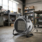 Riscaldatore industriale da 3000 W, grigio | Riscaldatore elettrico ad alta potenza | Riscaldamento per officine, garage e local
