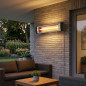 Calefactor de Pared de Cuarzo 1500 W | IP34 | Calefactor Eléctrico | Calefacción para Interior y Exterior Cubierto
