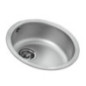 Lavello da cucina Teka rotondo a 1 vasca, 45 x 16 cm | Lavello da cucina in acciaio inox
