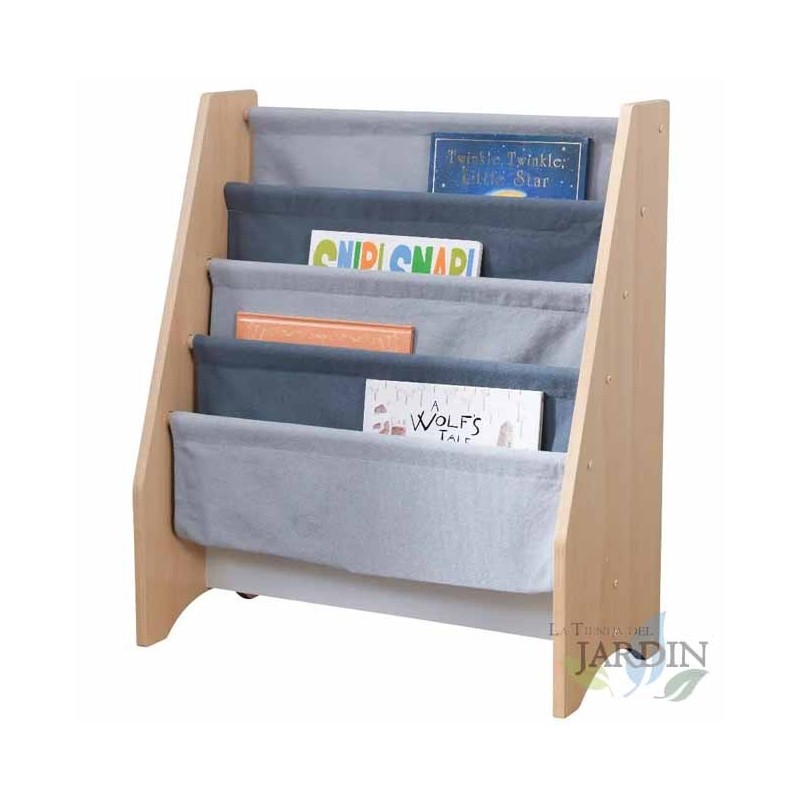 Bibliothèque pour enfants en tissu 61x29x71 cm Kidkraft