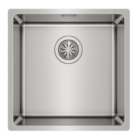 Fregadero de Cocina 1 Seno Teka 44 x 44 x 20 cm | Fregadero de Acero Inoxidable para Cocina