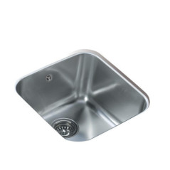 Lavello da cucina quadrato Teka a 1 vasca, 43,5 x 43,5 x 18 cm | Lavello da cucina in acciaio inox