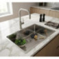 Fregadero de Cocina 1 Seno Teka 54 x 44 x 20 cm | Fregadero de Acero Inoxidable para Cocina