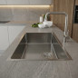 Lavello da cucina quadrato Teka a 1 vasca, 71 x 44 x 20 cm | Lavello da cucina in acciaio inox