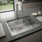 Lavello da cucina Teka a una vasca, 54 x 44 x 20 cm | Lavello da cucina in acciaio inox