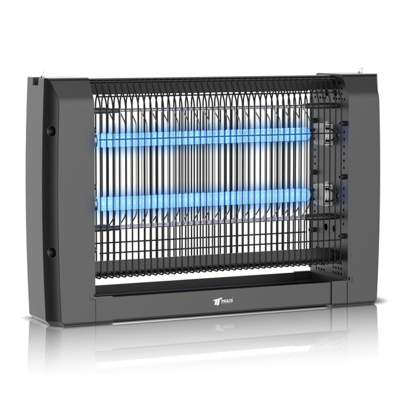 9W UV Mosquito Repellent Lamp | Coverage up to 50 m² | 2 LED UV Tubes | 2500V | Low Energy Consumption | Hanging Chain