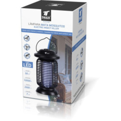 Lampada antizanzare UV da 7W | Copertura 50m² | 2500V | Tubo LED UV | IPX4 | Griglia a 360°