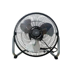 Ventilatore da pavimento Ø9" 22,86 cm 35 W | 3 pale in metallo | 3 velocità | Testa inclinabile