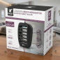 Mini-UV-Mückenschutzlampe für die Steckdose, 1 W | Abdeckung 10 m² | 4 UV-LEDs | 800 V | Geringer Stromverbrauch