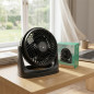 Ventilador de chão Ø6" 15,24 cm 27 W | 3 pás | 3 velocidades | Cabeça inclinável a 90°