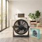 Ventilateur sur pied 50 cm (20 pouces), 100 W | 3 vitesses | Tête inclinable à 90° | Pales en plastique Ventilateur sur pied 50 cm (20 pouces), 100 W | 3 vitesses | Tête inclinable à 90° | Pales en plastique