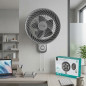 30 cm Wandventilator, 85 W | Oszillierender Wandventilator (30 cm) | 3 Geschwindigkeitsstufen | 5 Flügel | 90°-Oszillation 30 cm Wandventilator, 85 W | Oszillierender Wandventilator (30 cm) | 3 Geschwindigkeitsstufen | 5 Flügel | 90°-Oszillation