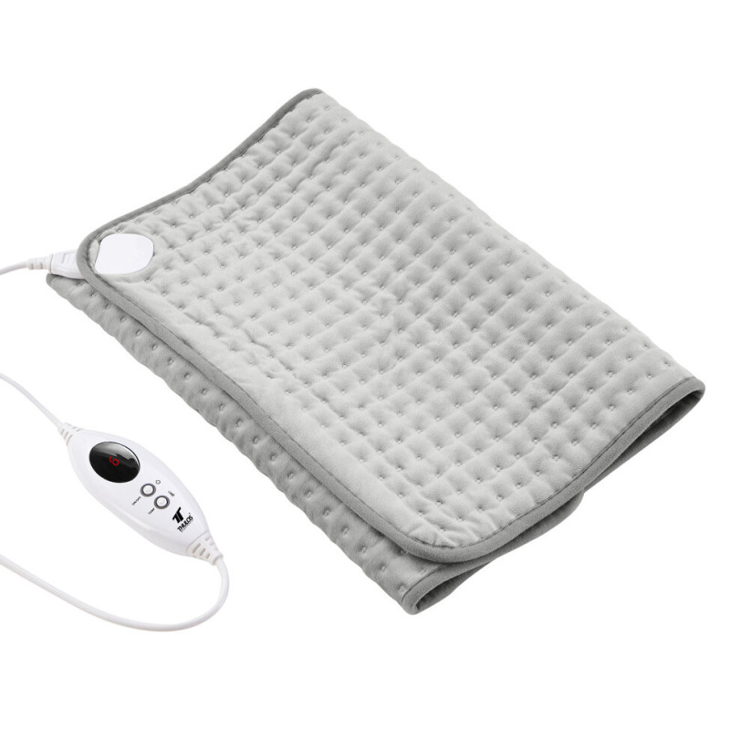 Coussin chauffant 100 W | 6 niveaux de chaleur | Arrêt automatique après 90 min | 45 x 85 cm | Lavable