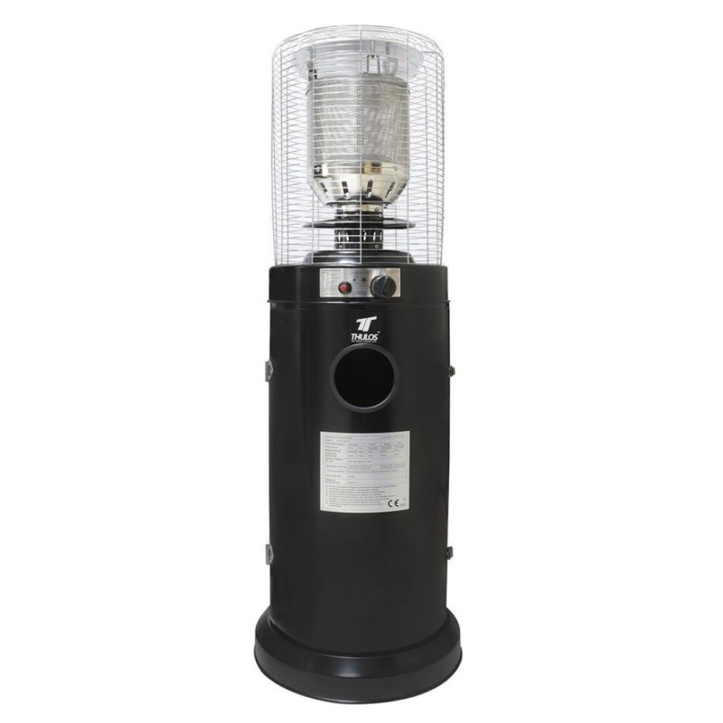 Außenheizstrahler mit schwarzem Quarzrohr | Butan- oder Propangasbetrieb, 10 kW | 455 x 530 x 1320 mm Außenheizstrahler mit schwarzem Quarzrohr | Butan- oder Propangasbetrieb, 10 kW | 455 x 530 x 1320 mm
