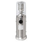 Chauffage d'extérieur avec tube en quartz en acier inoxydable | Gaz butane ou propane 10 kW | 455 x 530 x 1320 mm