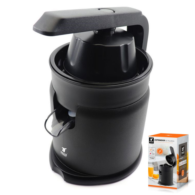 Hebel-Entsafter 120 W | 250 ml Fassungsvermögen | 2 Kegel | Tropfstopp | Abnehmbare Teile