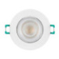 Foco LED Empotrable 5,5 W Circular Basculante Blanco | CCT Regulable | IP44 | 87 mm Foco LED Empotrable 5,5 W Circular Basculante Blanco | CCT Regulable | IP44 | 87 mm