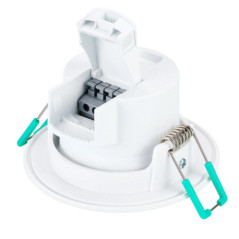 LED-Einbaustrahler 5,5 W, rund, neigbar, weiß | Farbtemperatur dimmbar | Schutzart IP44 | 87 mm