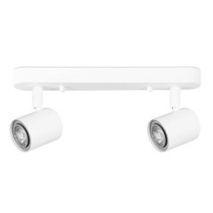 Spot encastré Keeper à 2 lumières, blanc | IP20 | Spot de plafond
