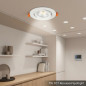 Foco LED Empotrable 7 W Circular Basculante Blanco | CCT | Foco LED Empotrable