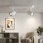 Foco de Superficie 2 Luces Keeper Blanco | IP20 | Foco de Techo