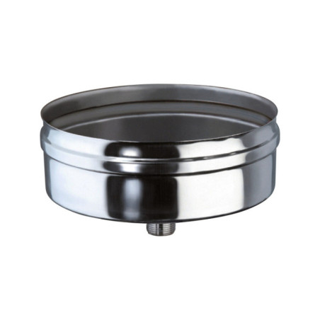 Tappo a parete singola in acciaio inox da 130 mm | Aspirazione fumi per stufe a pellet e caminetti