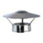 Chapeau de cheminée double paroi en acier inoxydable 150 mm | Évacuation des fumées pour poêles à granulés et cheminées