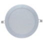 6 White Circular Recessed LED Downlights 22 cm | 18 W LED Spotlight Neutral Light