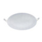 6 weiße, runde LED-Einbaustrahler, 22 cm | 18 W LED-Spot, neutrales Licht 6 weiße, runde LED-Einbaustrahler, 22 cm | 18 W LED-Spot, neutrales Licht