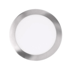 Downlight LED Empotrable Circular Cromo 22,5 cm | Foco LED 18 W CCT