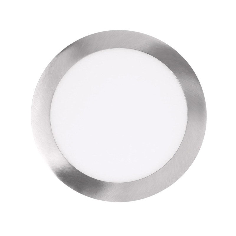 Downlight LED Empotrable Circular Cromo 22,5 cm | Foco LED 18 W CCT