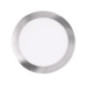 Downlight LED Empotrable Circular Cromo 22,5 cm | Foco LED 18 W CCT