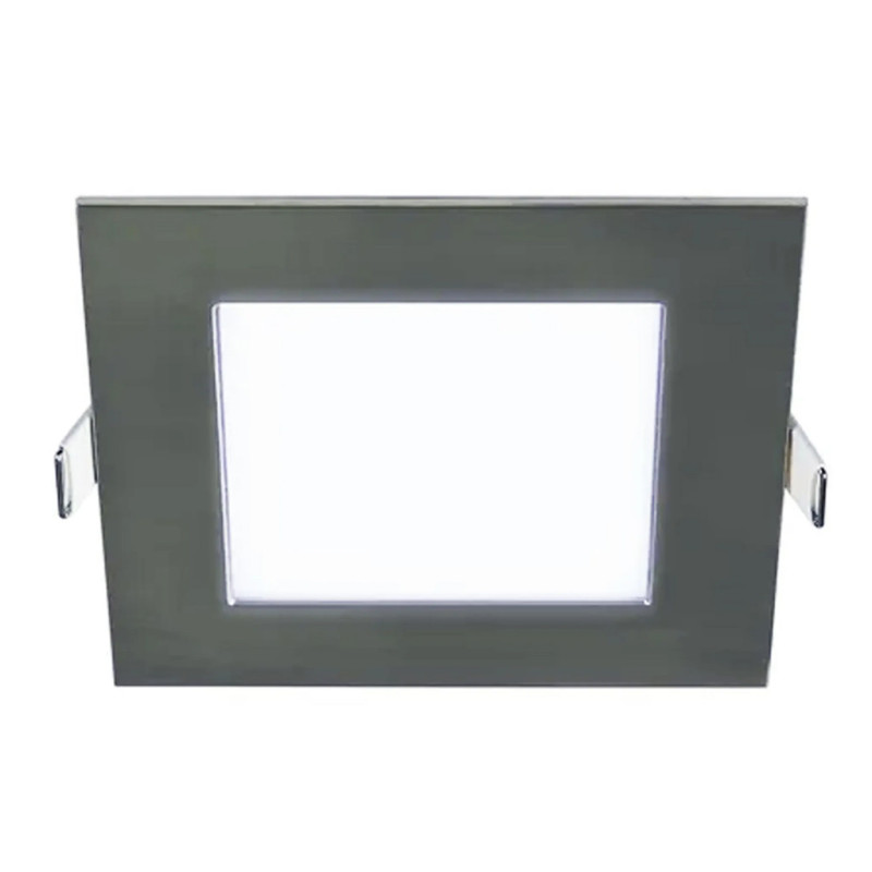 Downlight LED Empotrable Cuadrado Gris 12 x 12 cm | Foco LED 6 W CCT Downlight LED Empotrable Cuadrado Gris 12 x 12 cm | Foco LED 6 W CCT