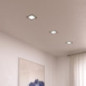 Luminária de embutir LED quadrada cromada 17 x 17 cm | Spot LED CCT de 12 W Luminária de embutir LED quadrada cromada 17 x 17 cm | Spot LED CCT de 12 W