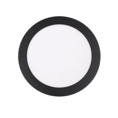 Spot LED encastré circulaire noir 17 cm | 12 W CCT