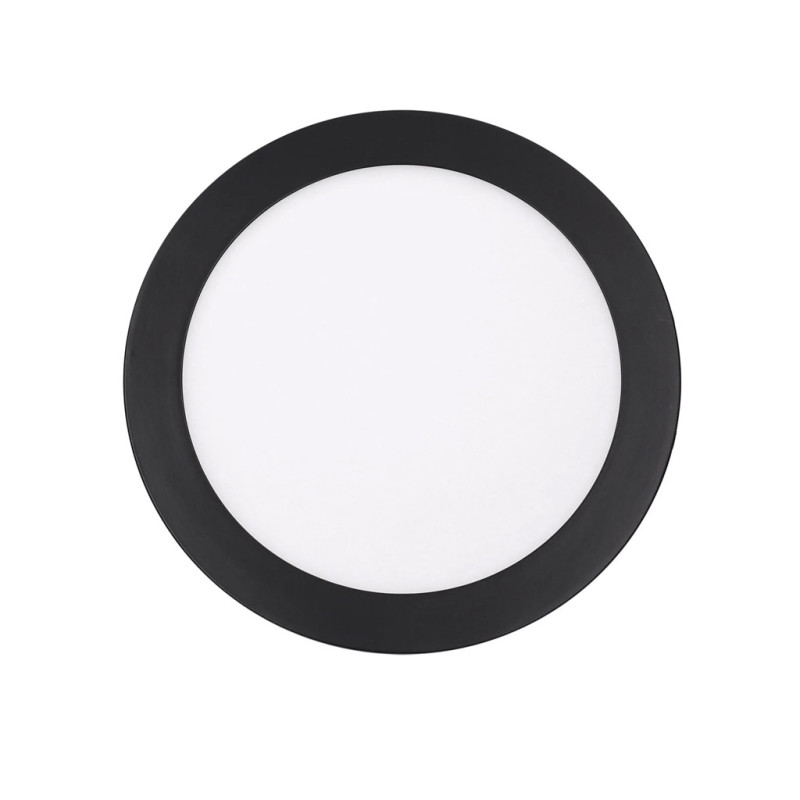 Faretto LED circolare da incasso nero da 17 cm | Faretto LED CCT da 12 W Faretto LED circolare da incasso nero da 17 cm | Faretto LED CCT da 12 W