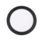 Black Circular Recessed LED Downlight 17 cm | 12W CCT LED spotlight